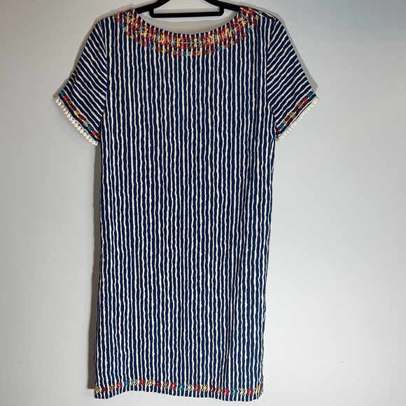 THML Embroidered Striped Dress - Picture 6 of 7